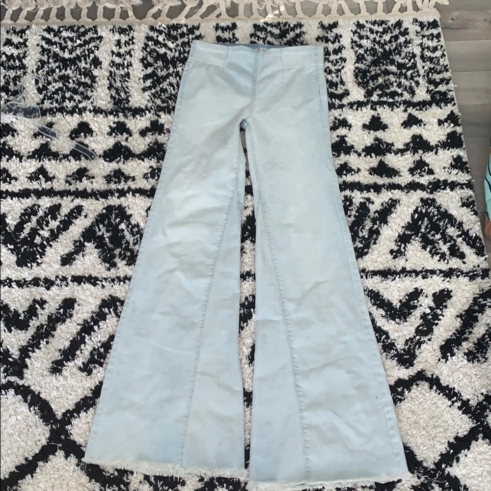 free people flare jeans